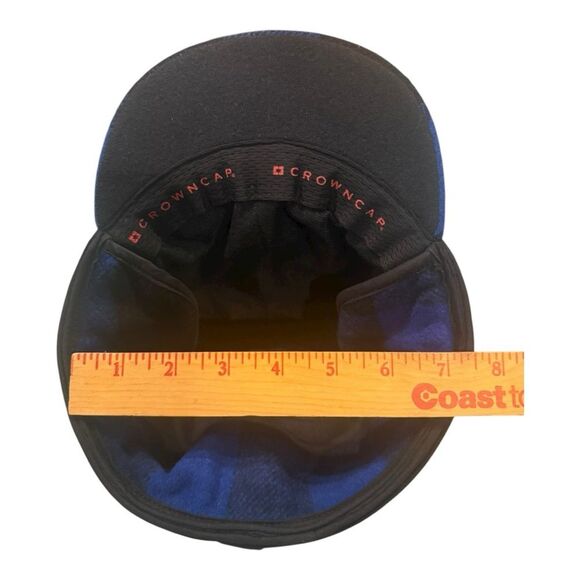 CrownCap Women’s Black and Blue Buffalo Railroad Hat Size L main image 6